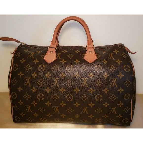 🚫Sold Louis Vuitton Monogram Speedy 35 - Picture 4 of 8